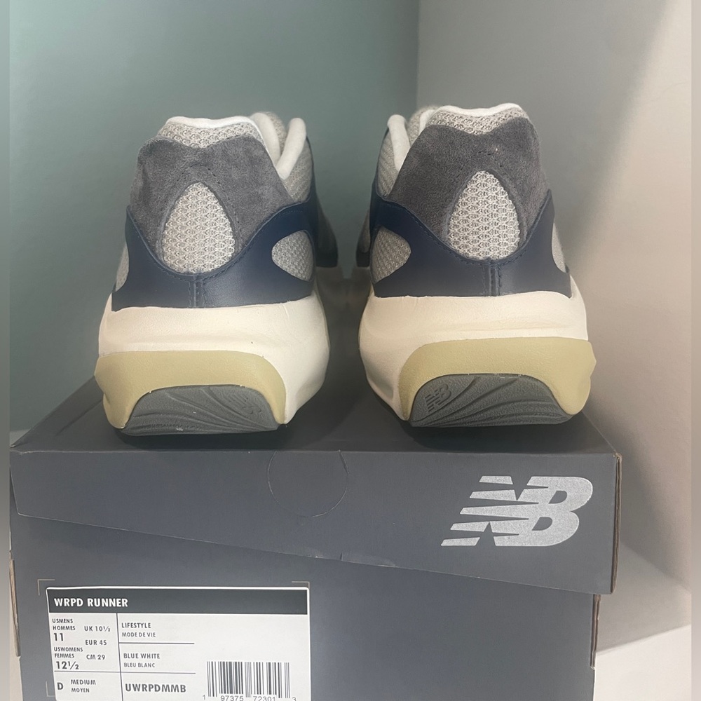 New Balance WRPD Runner Sneaker Shoes NWT New Navy Grey Sea Salt - Picture 10 of 13